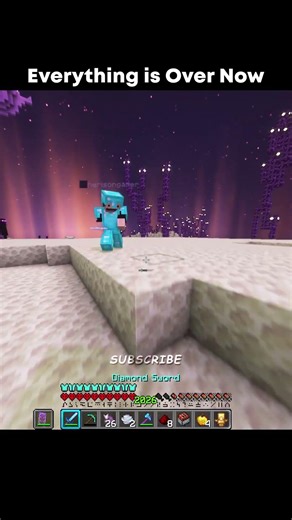 Everything is Over Now #minecraft #mlgclutch #pvp #clutch #manhunt