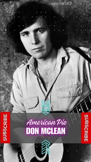 Don McLean - American Pie #donmclean #americanpie #lyrics #music