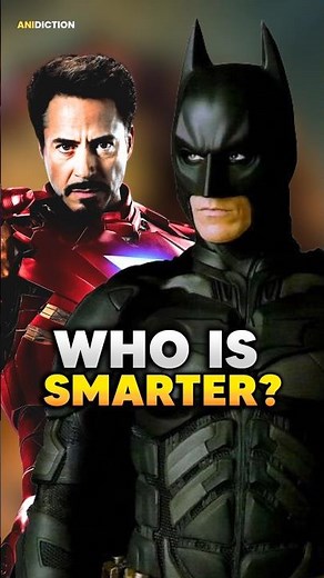 Iron Man vs. Batman: Who’s Smarter? #ironman #batman