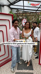 Wholesome moment 🥹 #mirchiplus #bollywood #arhaankhan #malaika | Mirchi Plus