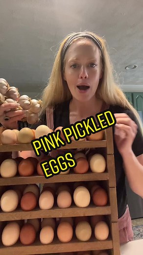 Homemade Pink Pickled Eggs Recipe