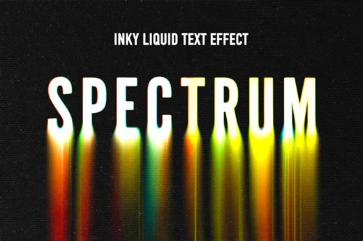 Download Inky Liquid Text Effect
