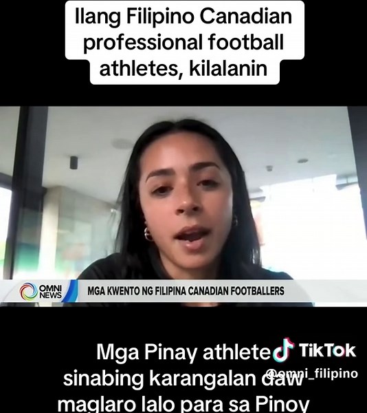 In line with the Filipinas' win in AFC and Women's Month, two Filipino Canadian professional football athletes who have played in various parts of the world share how they continue to break barriers and thrive in the world of sports. Pat Fernandez reports #Filipino #news