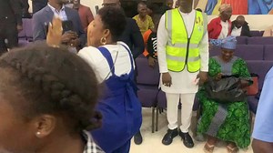 Live at former President George Weah's church for the crossover | Hope TV-Liberia