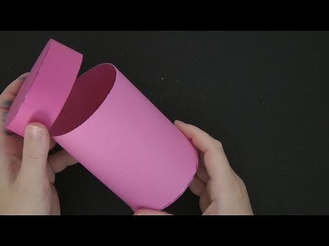CYLINDRICAL GIFT BOX - VIEWER REQUEST!