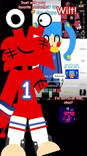 join! fun fact: I love wilt from foster's home for imaginary friends! is that okay?