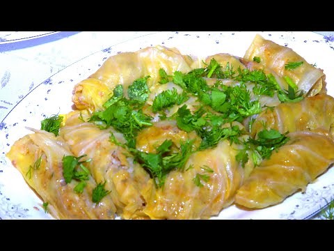 Traditional Azerbaijan Cabbage Dolma | the best village meal | Village Life