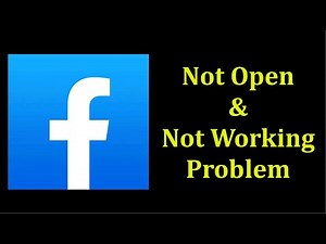 How To Fix Facebook Not Open Problem Android & Ios || How To Fix Facebook Not Working Problem