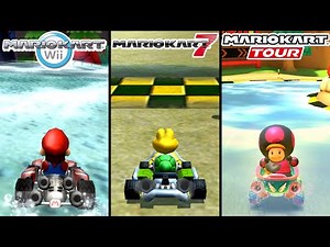 Evolution of Koopa Cape in Mario Kart (2008-2022)