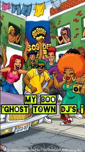 Ghost Town DJ's 'My Boo' (AI Music Video)
