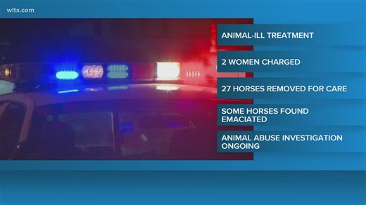Lexington County women arrested on animal ill-treatment charges, say deputies