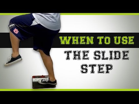 When to use the slide step when pitching