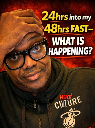 24 hours into my 48-hour fast… and here’s what’s happening. Hunger comes in waves — but it passes. Mental clarity is sharper. Energy is steady. And I’m reminded that most of what we call “hunger” is actually habit. Fasting isn’t about punishment — it’s about giving your body space to reset, reflect, and recalibrate. If you’ve ever wondered what happens when you stop constantly feeding… stay tuned. I’ll keep sharing the journey. Have you ever done a longer fast? What did you notice physically or 