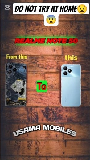 realme note 50 full body and display replacement #smartphone #tech #technology #update #unlock #fyp