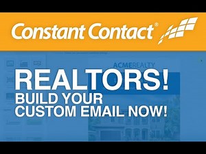 How To Create Real Estate Email Marketing in Constant Contact