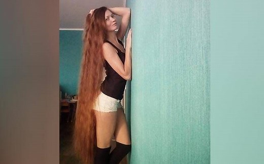 Know the secrets behind this Russian Rapunzel's glossy long locks