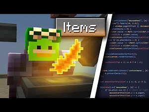 Minecraft Items programmieren [1.20.1] einfach