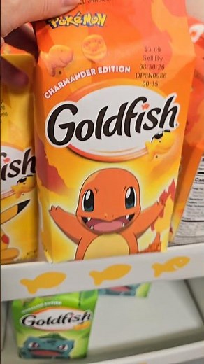 GOTTA CATCH 'EM ALL! I found Pokémon Goldfish Crackers! 😮
