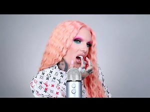 Jeffree Star doing ASMR sounds for 3 minutes straight