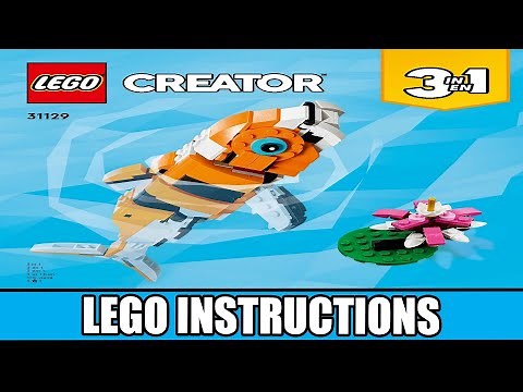 LEGO Instructions | Creator | 31129 | Majestic Tiger (Koi Fish)