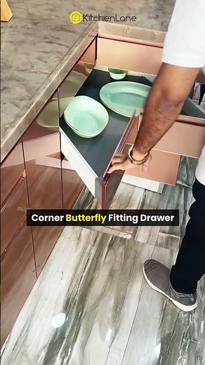 Maximize Kitchen Storage with Kitchenlane’s Butterfly Corner Fitting | Smart Kitchen Solutions.