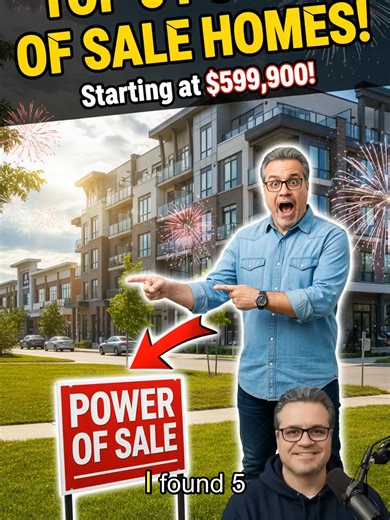 🔥 5 Power of Sale Homes in Mississauga You Need to See 🔥 I found five must-see deals in Mississauga — from value plays to lakeside luxury, and even a home with major redevelopment potential. I’m breaking down the best feature of each so you know why they’re hot. Stick around for #1 — it’s a game-changer. #5 – Corner Townhome for Value Four bedrooms, room to renovate, and a low condo fee. Whether you’re a buyer or investor, this is an opportunity you can’t ignore. #4 – Condo Townhome Near Trans