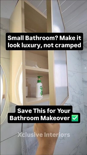 Small Luxury Bathroom Design Ideas for Small Spaces | Premium Space-Saving Interiors