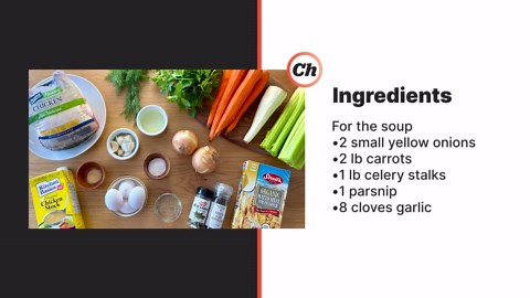 Classic comforting matzo ball soup recipe