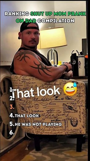 Ranking "Shut Up Mom Prank on Dad" Funniest Moments