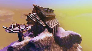 High Summit Lodge (A-Frame Longhouse) Valheim Build
