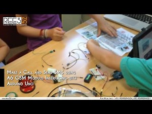 Make a Call and SMS using A6 GSM/GPRS Module interfacing with Arduino uno