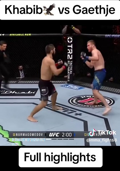 Khabib vs Gaethje Highlights: UFC Showdown