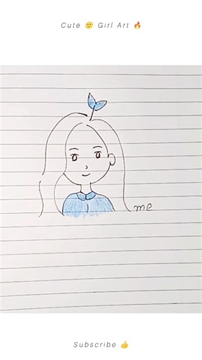 ( part 2 )How To Draw Cute Girl 😎 Step By (Step By Step) For Beginners #art #ShortForGoals