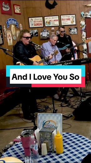 Don McLean LIVE - And I Love You So Music Performance