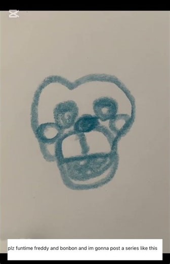 Drawing Funtime Freddy and bon bon