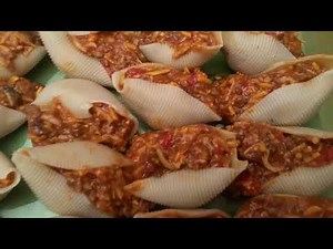 My stuffed cheesy lasagna Ricotta Shells