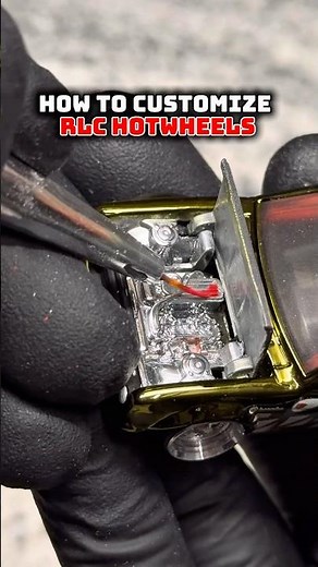 HOW TO CUSTOMIZE RLC HOTWHEELS #hotwheels
