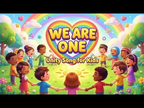 We Are One – Unity Song for Kids | Friendship, Love & Togetherness | Kids Educational Song