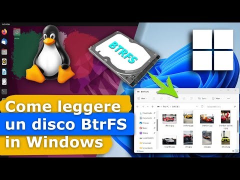 Programmi per leggere un disco con file system BTRFS in Windows