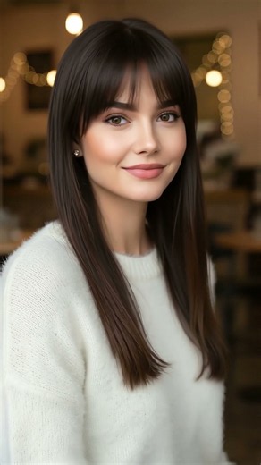 Wispy Bangs 2026 Trend | Eyelash Skimming Fringe Haircut Inspiration ✂️