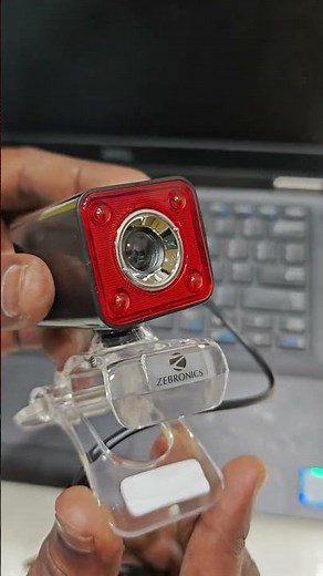 Zebronics Web Camera Crystal Plus #shortsfeed
