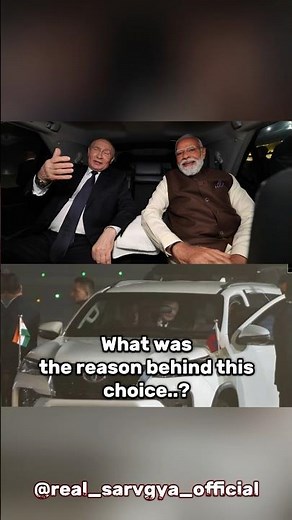 Breaking protocol, Modi personally welcomed Russian President at Delhi's Palam Airport 🇷🇺🇮🇳 #shorts