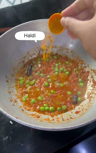 Matar paneer | simple dish #viral #cooking #viralshorts #matarpaneer