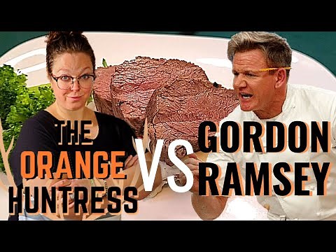 OVEN COOKED VENISON BACKSTRAP | Gordon Ramsey Recipe | Red Wine Chocolate Sauce Challenge