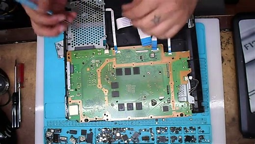 How to Diassemble & #Ps4 Clean & assemble in 10 mins