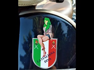 Vespa LX150 Italiana Diva