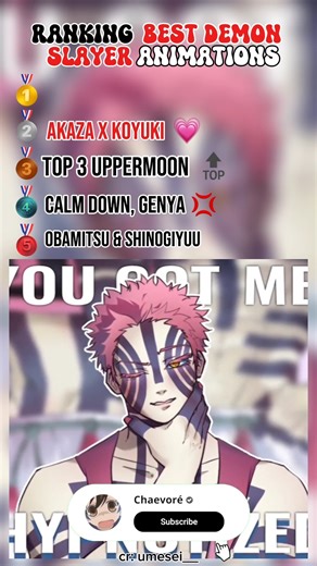 Ranking THE BEST Demon slayer animations #kny #demonslayer #ranking #rank #animation #usa #viral