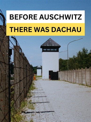 Dachau Concentration Camp was the first Nazi concentration camp, opened in 1933 near Munich. Long before Auschwitz, Dachau became the model for the entire camp system, where methods of control, punishment, and forced labor were tested and then exported across Europe. Today, the Dachau Memorial Site is a place you can still visit, standing at the starting point of how the machinery of terror was built and spread during World War II and the Holocaust. #historicaltravel #holocaustrembrance