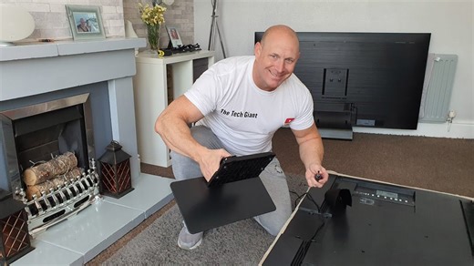 Samsung Q80T Table Stand Setup – Assembly, Fit & Measurements!