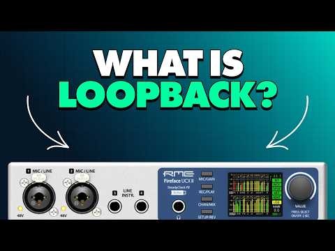 How To Use Loopback Audio On Your Interface